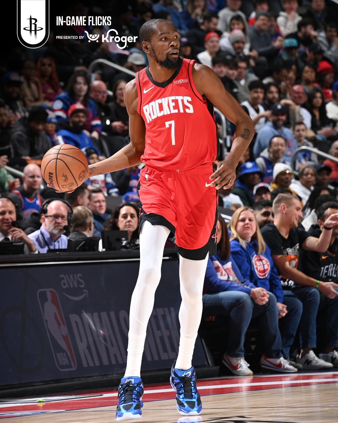 开云-杜兰特32分7板达成新里程碑，火箭终结活塞4连胜申京19分5助